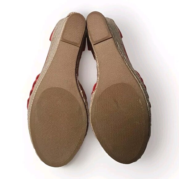 Steve Madden Wedge Spadrille  Sandals Size 7.5 - Picture 6 of 8